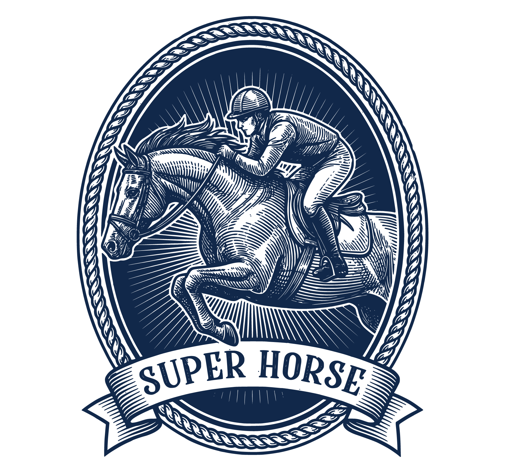 Speed Arena Factory - Super Horse Logo